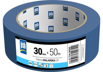 Taśma malarska niebieska UV PSB 30mm x 50m
