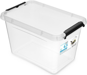 MOXOM Pudełko Pojemnik Organizer Pokrywka - 6,5 L