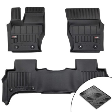 3D gumové koberce Land Rover Range Rover Sport II 2013-2022 podložka bonus