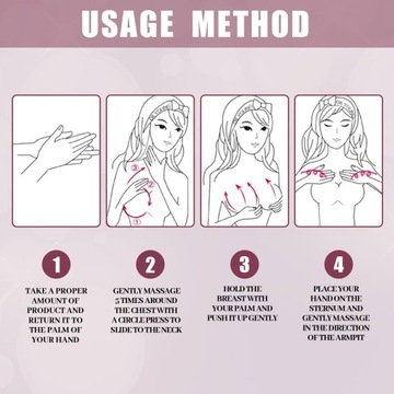 Крем для подтяжки груди, 3 шт., симметричная регулировка, разблокировка UQ