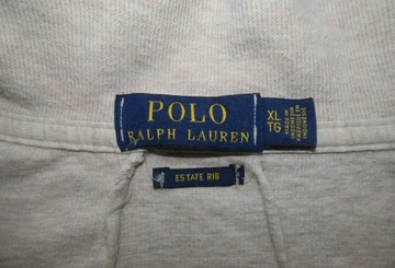 Ralph Lauren bluza halfzip multicolor logo XL/XXL
