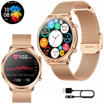 Золотые умные часы Manta Kelly SWU301GD