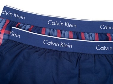 CALVIN KLEIN 2 PACK SLIM FIT BOKSERKI LUŹNE GHU S