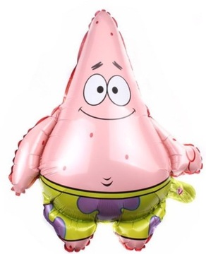 Duży balon foliowy Spongebob PATRYK 60cm urodziny