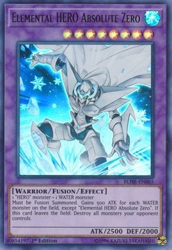 Yu-Gi-Oh! TCG: Elemental HERO Absolute Zero (BLHR)