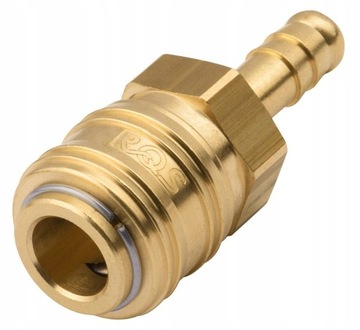 Пневматический быстроразъемный разъем TYP26, разъем для шланга 6 мм.