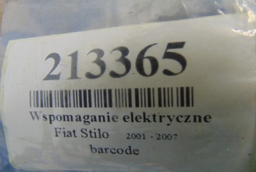FIAT STILO 1.6B SERVO  ELEKTRICKÉ 00051723101