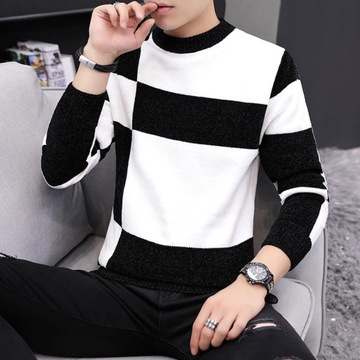 Winter Men's Knitted Sweater Autumn Winter Casual