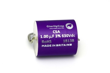 Kondensator ClarityCap CSA 1,0uF 630V