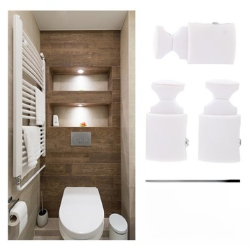 КРЮКИ ДЛЯ ПОРУЖЕЙ РАДИАТОРА ВАННЫ ЛЕГКАЯ УСТАНОВКА