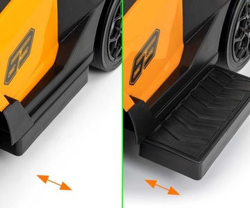 Мотоцикл с ручкой LAMBORGHINI ESSENZA SC V12 Orange Milly Mally