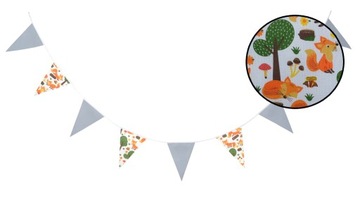 Детская штора для ребенка, МНОГО УЗОРОВ, гирлянда.