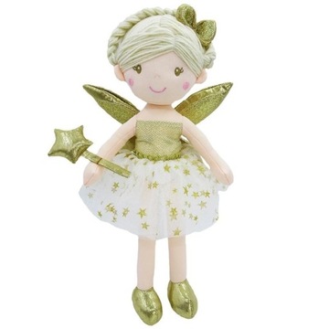 LALKA SZMACIANKA MIĘKKA PRZYTULANKA 38CM WRÓŻKA