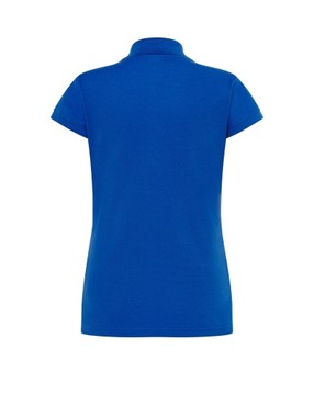 Koszulka POLO damska JHK NIEBIESKA royal blue L