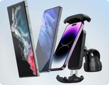 BASEUS УНИВЕРСАЛЬНЫЙ СИЛЬНЫЙ ДЕРЖАТЕЛЬ ТЕЛЕФОНА ДЛЯ ВЕЛОСИПЕДА МОТОЦИКЛА СКУТЕРА