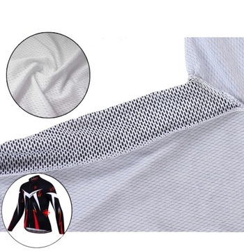 ТЕРМОАКТИВНАЯ ВЕЛОСИПЕДНАЯ РУБАШКА С ТЕРМОСВЕТООТРАЖАЮЩИМИ СВЕТОДИОДАМИ