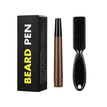 Водостойкая долговечная выдвижная щетка для улучшения бороды и линия роста волос