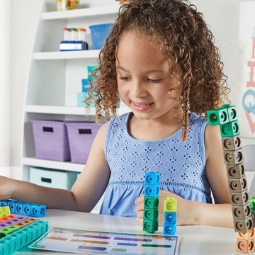 Learning Resources MathLink Cubes Early Maths Activity Set, Ages 5+, Early