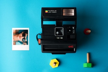 Камера моментальной печати Polaroid 640 — винтажная камера Polaroid серии 600