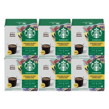 Starbucks Dolce Gusto Kapsułki Veranda Blend Americano 72sztv