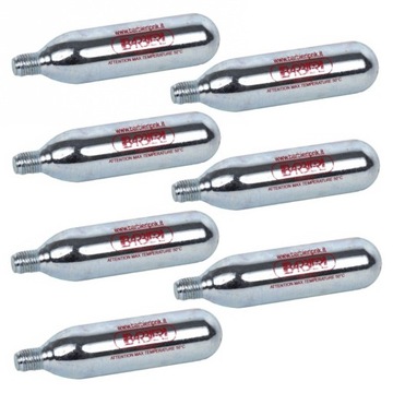 7 x Nabój CO2 16g BARBIERI gwintowany