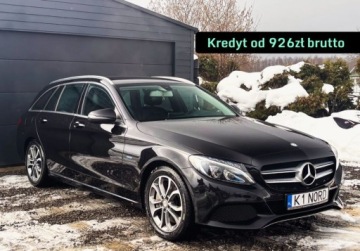 Mercedes Klasa C W205 2016 Mercedes-Benz Klasa C Bezwypadkowe, 279km, Plugin-In, KredytowanieLeasing