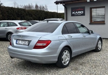 Mercedes Klasa C W204 Limuzyna 1.6 180 K BlueEFFICIENCY 156KM 2012 Mercedes-Benz Klasa C Polski salon 1.6 Benzyna 156KM, zdjęcie 7