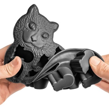 Форма-кошка для желе, льда, шоколада