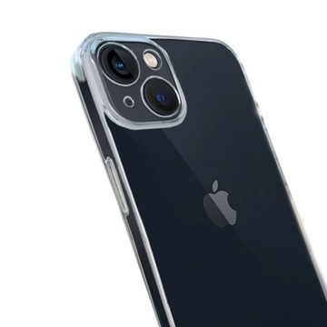 ЧЕХОЛ для iPhone 13 14 Clear Прозрачный защитный чехол из закаленного СТЕКЛА