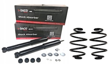 2× TLUMIČ ZADNÍ OPEL CORSA C 1.0-1.7 2000-2009 + DACO 812710 PRUŽINA ZAVĚŠENÍ