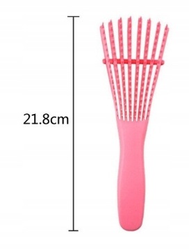 SZCZOTKA DO ROZCZESYWANIA WŁOSÓW KRĘCONYCH AFRO