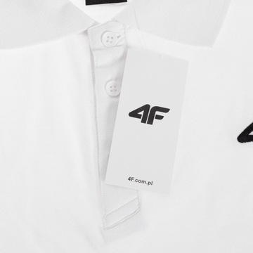 Men's Men's T -Fish Вышитый логотип 4F Sports T -Frish ежедневно