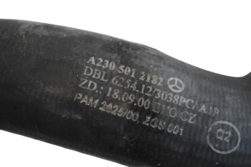 MERCEDES SL500 PŘÍVOD WAZ CHLADIČŮ R230 2002 RHD