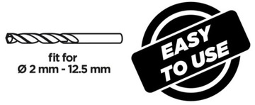 Точилка для сверл 2-12,5 мм