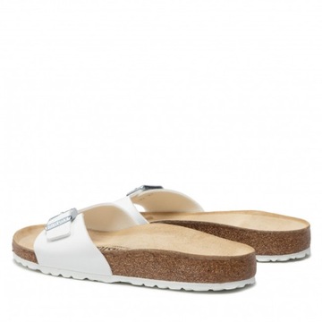 BIRKENSTOCK DAMSKIE KLAPKI WSUWANE BIAŁE 43 1SDJ