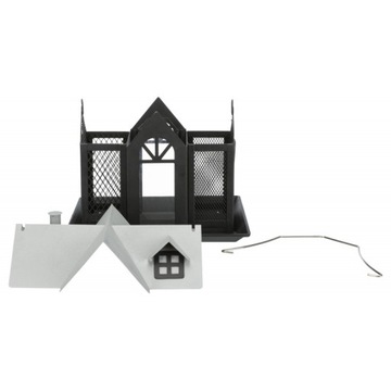 Trixie Karmnik Villa, 2,000 ml/26×19×19 cm, czarny