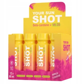 SHOT Drink Soleo SuperTan 80 ml 12sztuk
