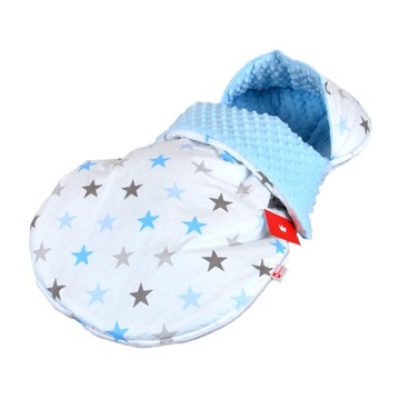 BabyLux ŚPIWOREK WIOSENNY MINKY DO WÓZKA 90CM N 4