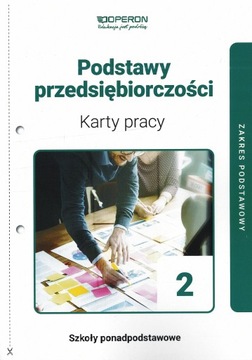 Podstawy przedsiębiorczości 2 Karty pracy