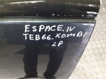DVEŘE LEVÝ PŘEDNÍ RENAULT ESPACE IV TEB66