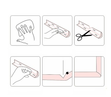 ПЕННАЯ ЛЕНТА ЗАЩИТНАЯ КРАЙКИ УГЛА 5м СЕРАЯ ЗАЩИТНАЯ ЛЕНТА МЯГКАЯ