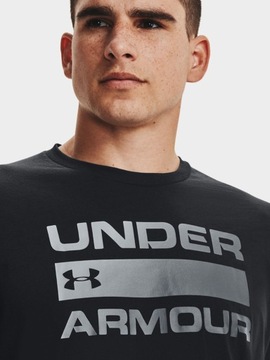 KOSZULKA TERMOAKTYWNA MĘSKA UNDER ARMOUR T-SHIRT SPORTOWY 1329582-001