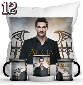 ZESTAW LUCYFER MAGICZNY KUBEK + PODUSZKA + IMIE