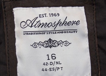 Atmosphere Ramoneska Skórzana Kurtka L/XL