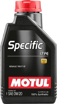 Motul Specific 17FE C5 0W20 1L Renault