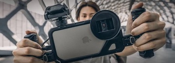 Клетка для камеры SmallRig с одной ручкой для iPhone 15 Pro 4398