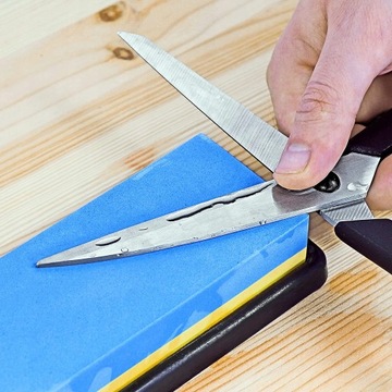 КАМЕНЬ ДЛЯ ЗАТОЧКИ НОЖЕЙ ДВУХСТОРОННИЙ КАМЕНЬ ДЛЯ ЗАТОЧКИ НОЖЕЙ