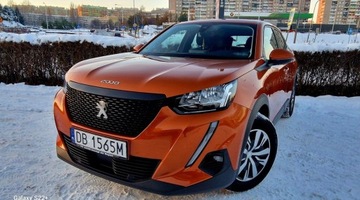 Peugeot 2008 II SUV 1.2 PureTech 100KM 2021 Peugeot 2008 Jedyne 90 TkmBezwypadkowyNaviGrzane fotele 1.2 101KM