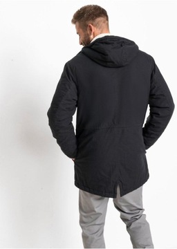 K03011 A17 ZIMOWA PARKA BLACK 56