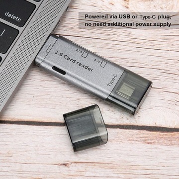 Устройство чтения карт памяти TF SD Type C USB 3.0 OTG